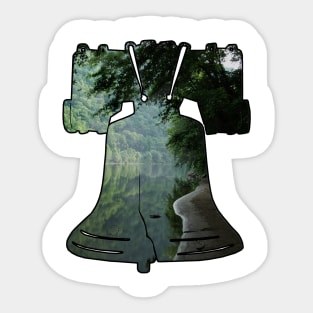 Liberty Bell  (Delaware Water Gap) Sticker